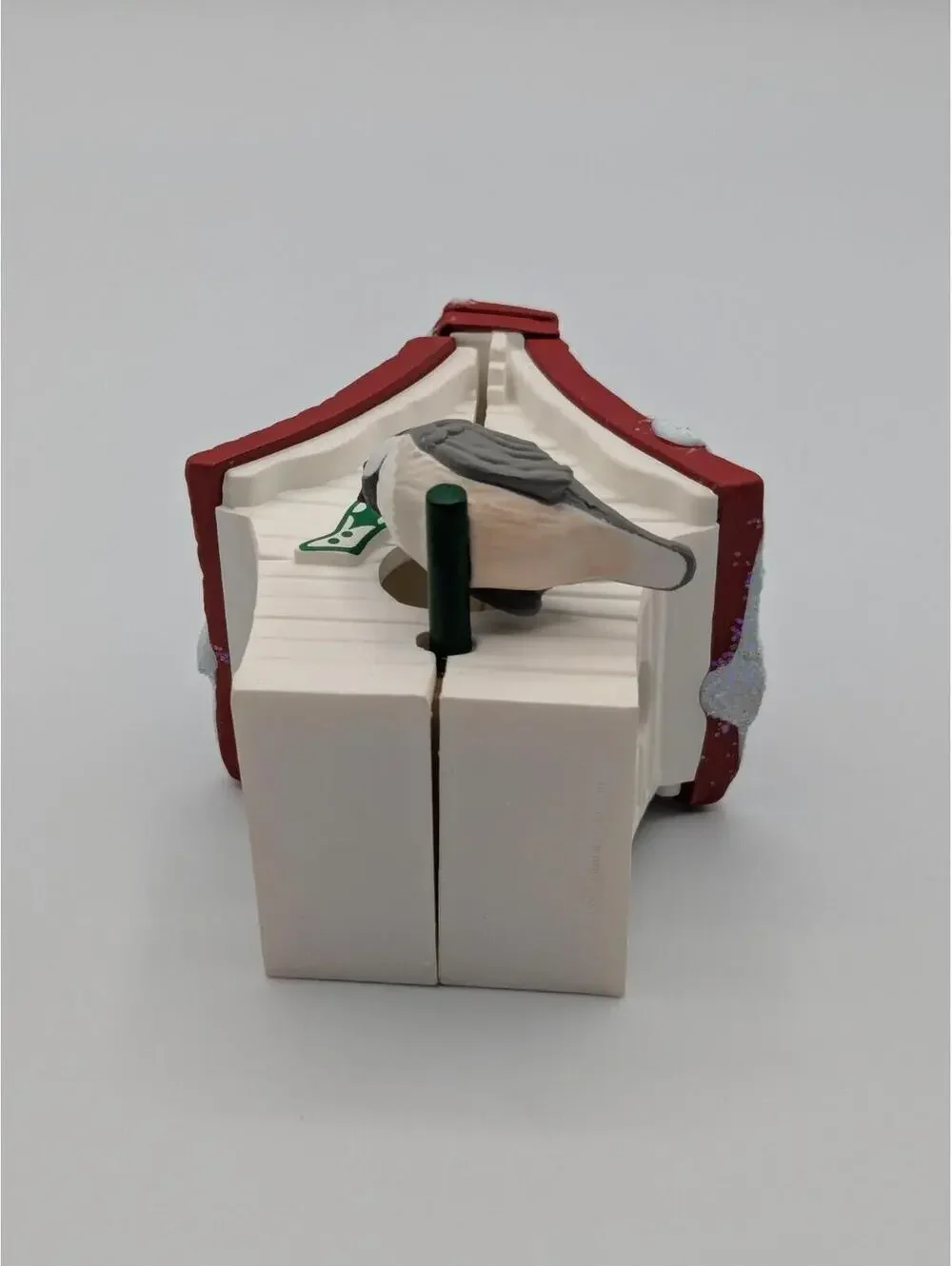 Hallmark Keepsake Peep Inside 1993, Birdhouse with Baby Birds Vintage Ornament